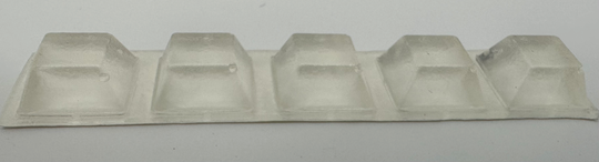 Plant Daddy Rubber Adhesive Stick On Feet - Lift Your Grow Container To Allow Up Lighting With Hydro Light