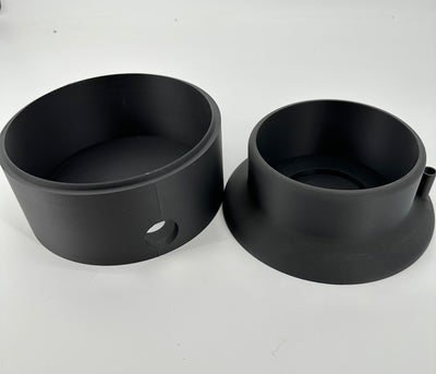 ITEM #  001 - Black Matte 3-D Printed Hydro Base and Bowl 6in opening -  $139.95 now $49.95 CLEARANCE ALL SALES FINAL!