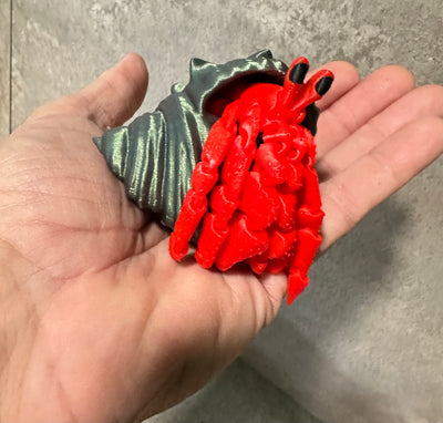 3d Printed Plant Accent - Crab With Shell  Limited Supply Steal Deal! $12.95 Free Shipping!