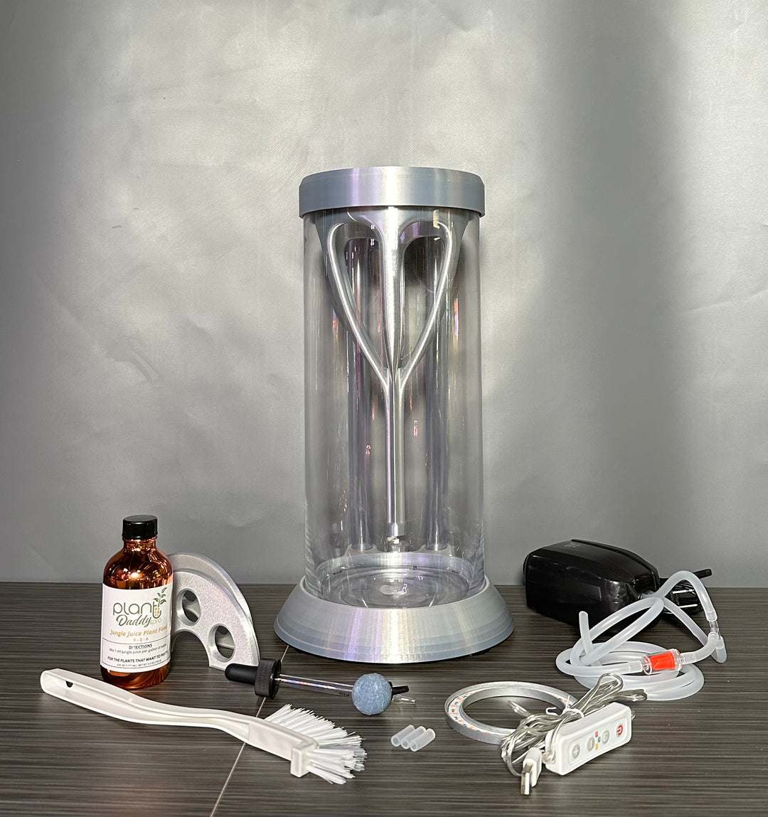 SALE!!    PLANT DADDY GRO G2-PS (PLANT STAND) System - Silver - FREE FREIGHT ON THIS PRODUCT (Ships in 3 -5 days)