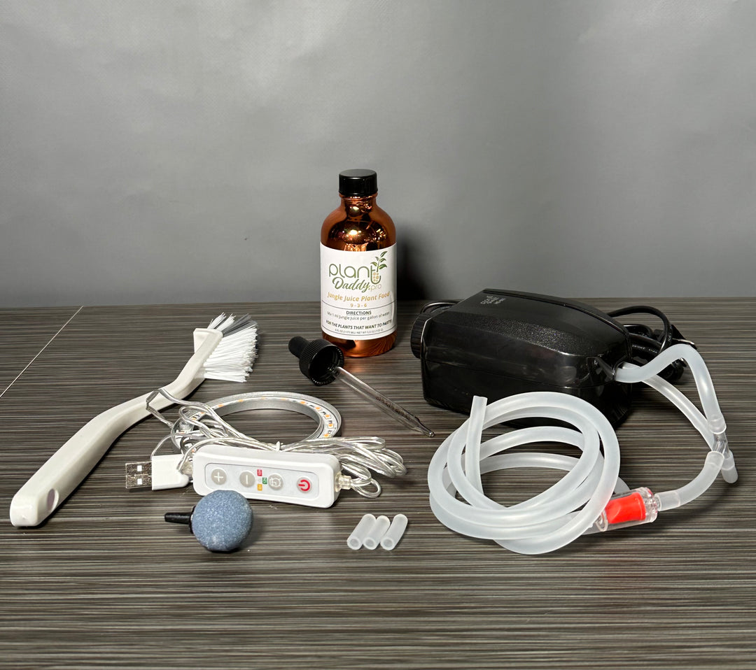 SALE!!    PLANT DADDY GRO G2-PS (PLANT STAND) System - Silver - FREE FREIGHT ON THIS PRODUCT (Ships in 3 -5 days)