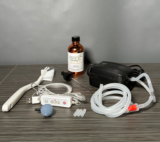 SALE!!    PLANT DADDY GRO G2-PS (PLANT STAND) System - Silver - FREE FREIGHT ON THIS PRODUCT (Ships in 3 -5 days)