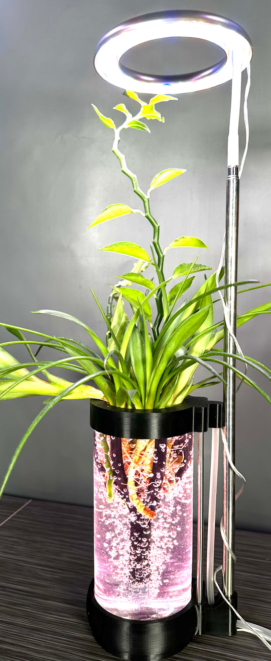 PLANT DADDY GRO G2-SQUIRT Desk Top Hydroponic System (With Plant Stand) – FREE FREIGHT – LAUNCH SALE: Save $10 (Now $89.95, Was $99.95)