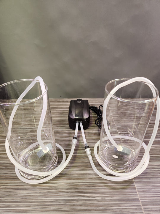 Complete Hydroponic Starter Kit (air pump + plant food) Free Shipping!
