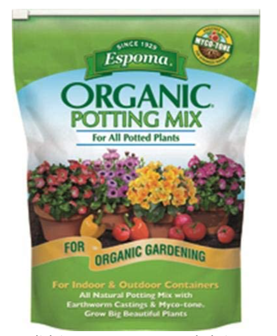 PlantDaddy Espoma 4-Quart Organic Potting Mix