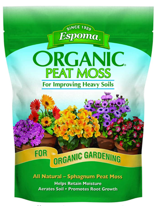 Plant Daddy Espoma Organic Peat Moss 8-Quart